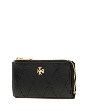 Tory Burch Mini Zip Cardcase - Black