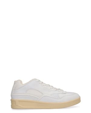 Jil Sander Dragon Low-Top Sneakers Polyester Sneakers - White
