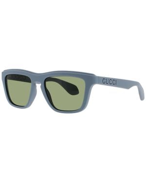 Gucci Gg1571S Acetate Sunglasses, 55-8-145 (Case Included) - Black