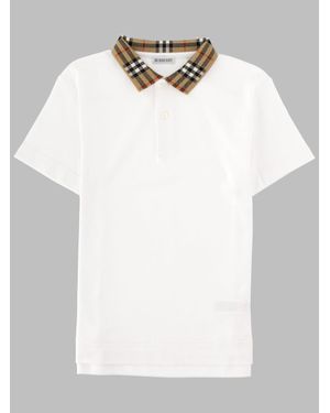 Burberry Boys' Mini Polo Shirt - White