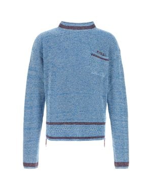 Marni Roundneck Sweater - Blue