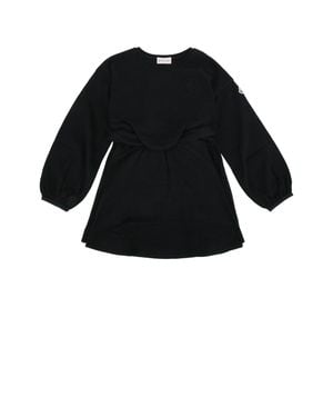 Moncler Kids Quilted Dress - Black