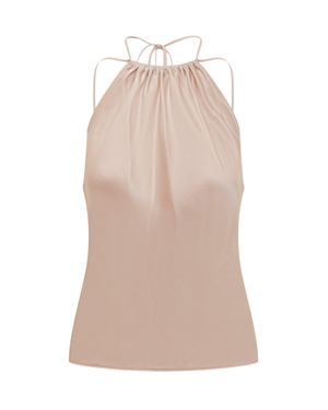Pinko Satin Mini Top - Pink