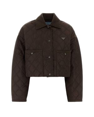 Prada Chocolate Re-Nylon Reversible Jacket - Black