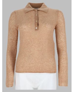 Aspesi Relaxed Crewneck Sweater - Natural