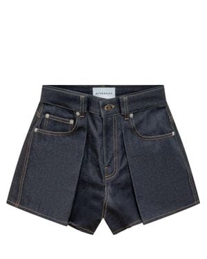 Givenchy Denim Shorts - Blue