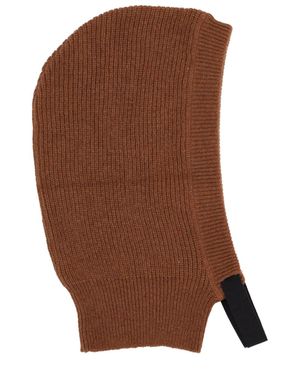 Margaret Howell Knitted Hood - Brown