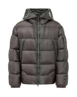 C.P. Company C. P. Company Medium Down Jacket With Technical Shell - Gray