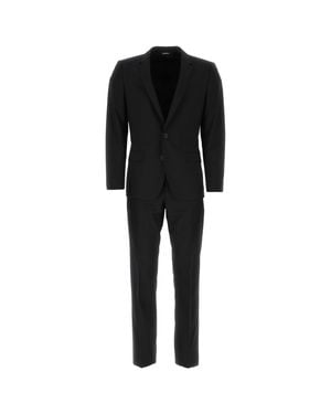 Dolce & Gabbana Two-Piece Gown Dress - Black