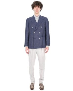 Barba Napoli Stylish Jacket - Blue