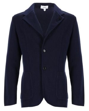 Lardini Knitted Jacket - Blue