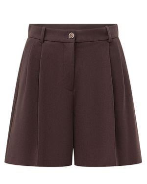 Pinko ShetaNa Short Fluid Satin - Purple