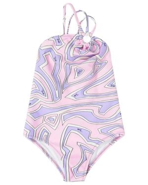 PUCCI Asymmetrical One-Shoulder Mini Dress - White
