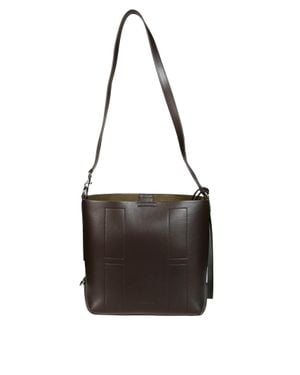 Hogan Hocket Small Leather Hobo Bag - White