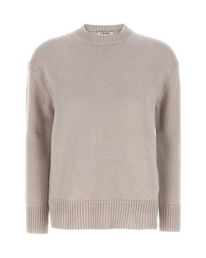 Max Mara Wool Cashmere Blend Sweatshirt - Brown
