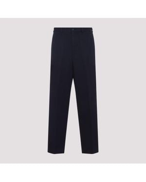 Ralph Lauren Classic Chairman Cotton Sailor Pants - Blue