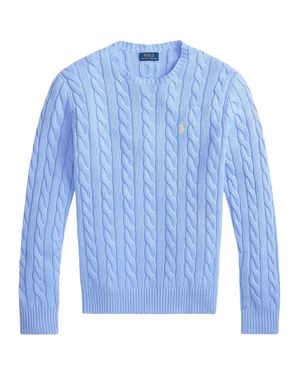 Ralph Lauren Classic Cotton Sweater For - Blue