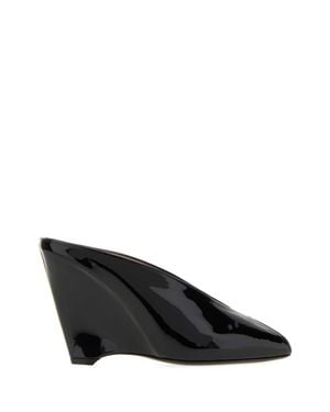 Ferragamo Wedge Sandals "Alicia" - Black