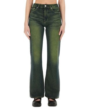 Our Legacy Boot Cut Malibu" Jeans - Green