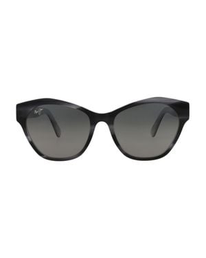 Maui Jim Cat-Eye Sunglasses With European Craftsmanship - Gray