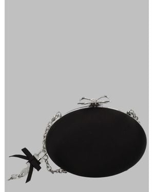 Self-Portrait Mini Clutch Bag - Black