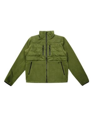 The North Face Rmst Denali Tek Hybrid Jacket Outdoor Sweatshirts - Green