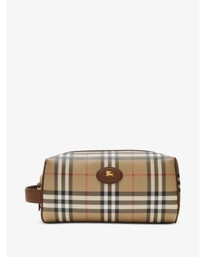 Burberry Ms Washbag Bin Mini Pouch - White