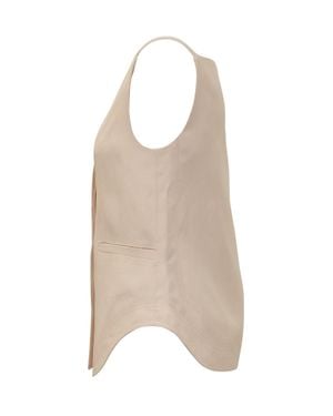 Loulou de Saison Structured Mini Top For Spring/Summer 2024 - Natural