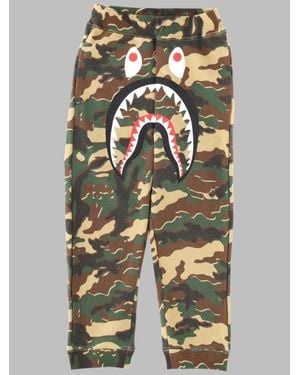 A Bathing Ape Mini Camo Shark Sweatshirt - Gray