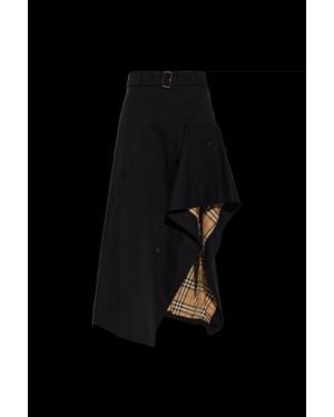 Burberry Heather Cotton Knit - Black