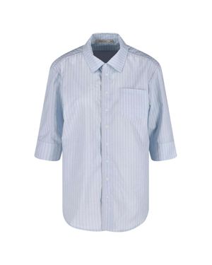Paloma Wool Relaxed Fit Short Sleeve Shirt - Blue