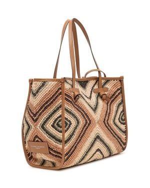 Gianni Chiarini Marcel Mini Tote Handbag - Natural