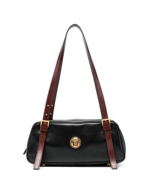 Versace Medusa Mini Bag With Adjustable Handles - Black