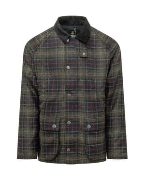 Barbour Bedale Wool Jacket - Black