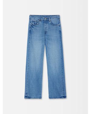 Jacquemus Straight-Leg Denim Pants - Blue