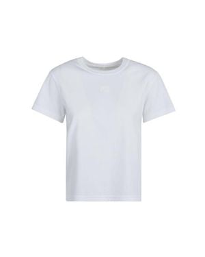 T By Alexander Wang Alexanderwang. T Essential Shrunk T-Shirt - Blue