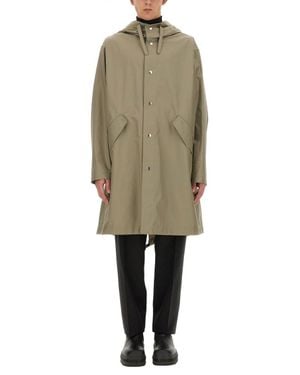 Jil Sander Relaxed-Fit Cotton Parka - Natural