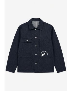 A.P.C. A. P.C. Collaboration Grand Jack Vest Jacket - Blue