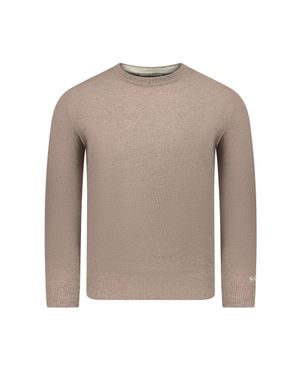 Woolrich Wool Blend Crew Neck Sweater - Brown