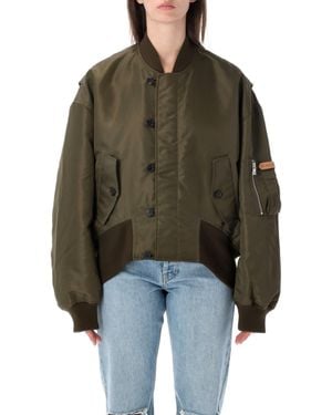 JW Anderson Utility Bomber Jacket - Brown