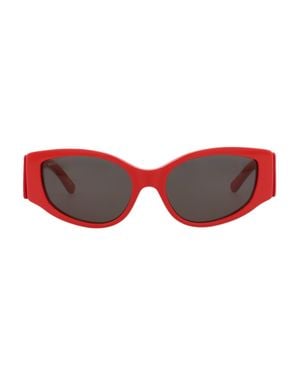 Balenciaga Bb0258S Sunglasses - Red