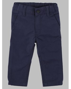 BOSS Boys' Stretch Cotton Pants - Blue