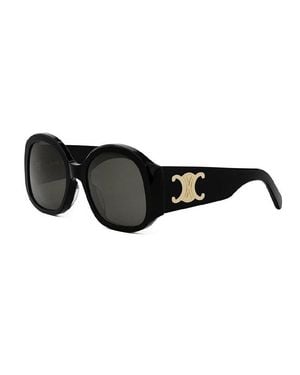 Celine Shiny Finish Sunglasses - Black