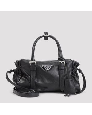 Prada Top-Handle Bag - Black
