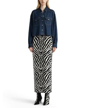 KHAITE Grenon Top - Blue