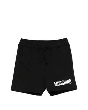 Moschino Trendy Boys' Mini Shorts For Ss26 - Black