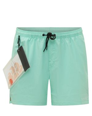 Sundek Mini Length Boardshorts For Ultimate Adventures - Green