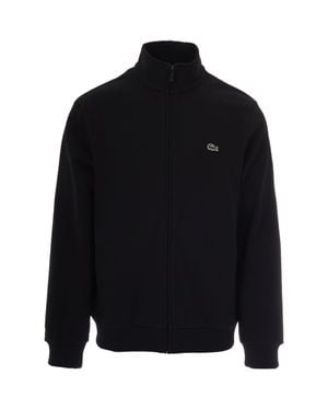 Lacoste Zip-Up Track Jacket - Black