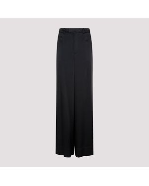 Saint Laurent Loose Fit Pants - Black