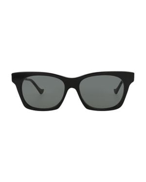 Gucci Recycled Acetate Cat Eye Sunglasses For - Black